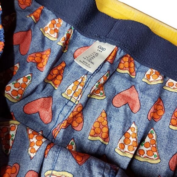 GAP Factory Pizza Lounge Pants XLarge - Picture 2 of 5